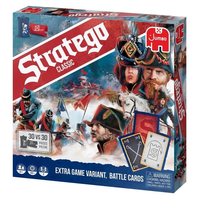 Stratego Classic Board Game (Jumbo, MPN 90046379), New, Bullseye Deals on eBay