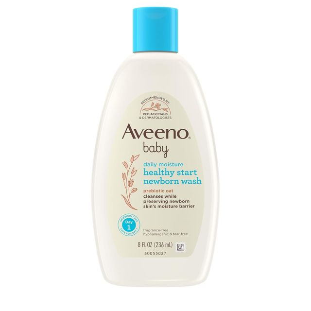 Aveeno Baby Healthy Start Nourishing Newborn Wash, 8 fl. oz