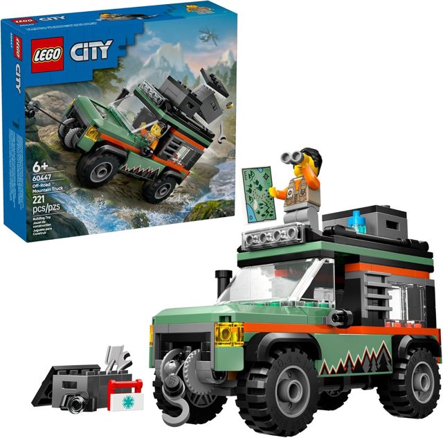 LEGO City Off-Road 4x4 Mountain Truck building set