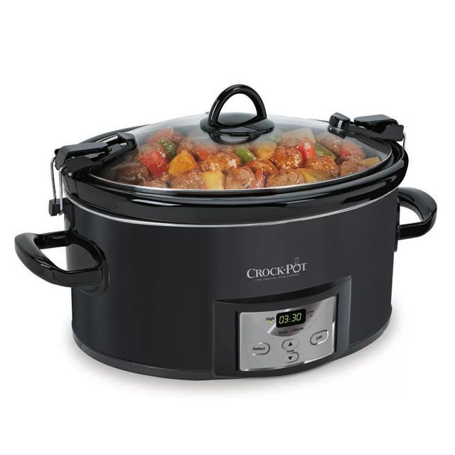 Crock-Pot 7-qt Countdown Cook & Carry Slow Cooker