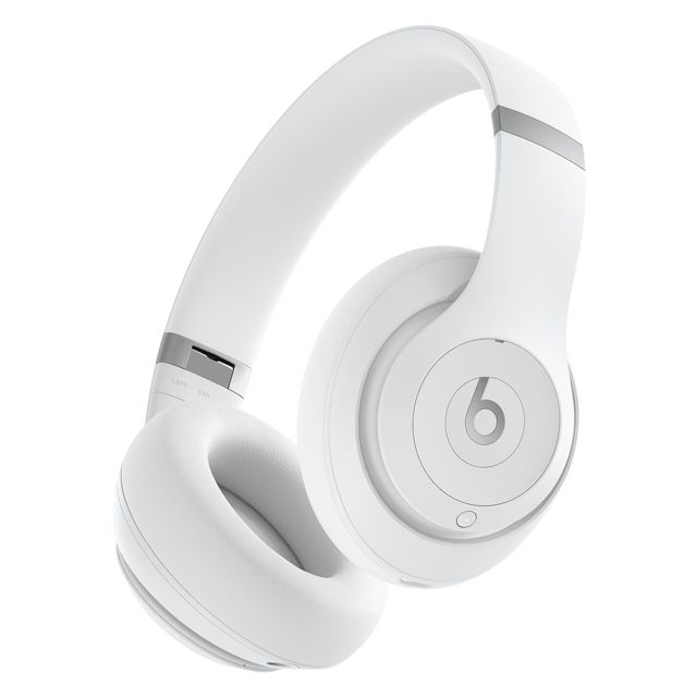 Beats Studio Pro Wireless Noise-Cancelling Headphones (Matte White)